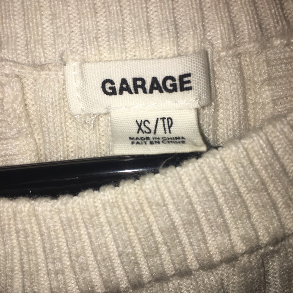 Garage Knit Ribbed Tank Top - Picture 4 of 4